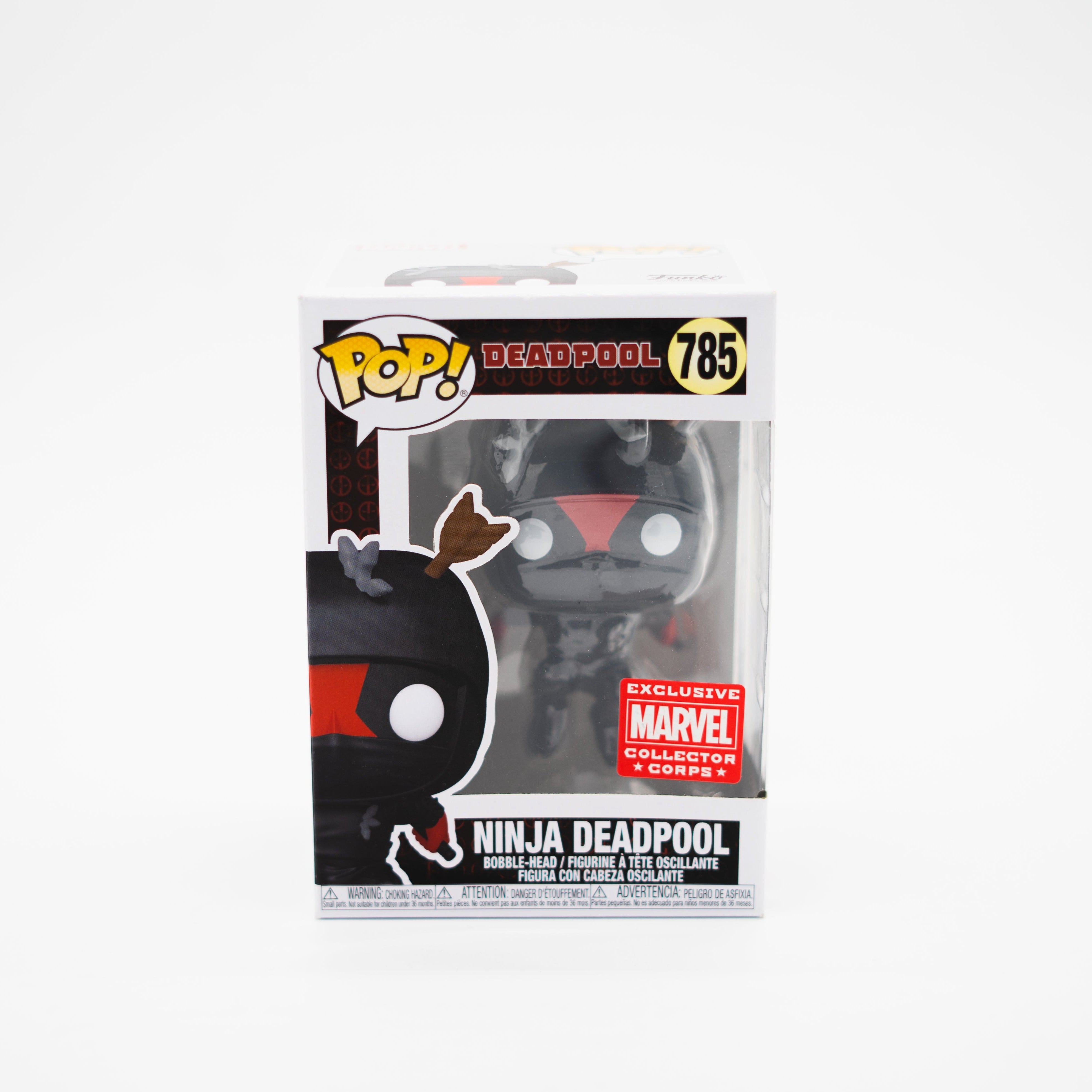 Funko Pop! Ninja deadpool #785 Exclusivo