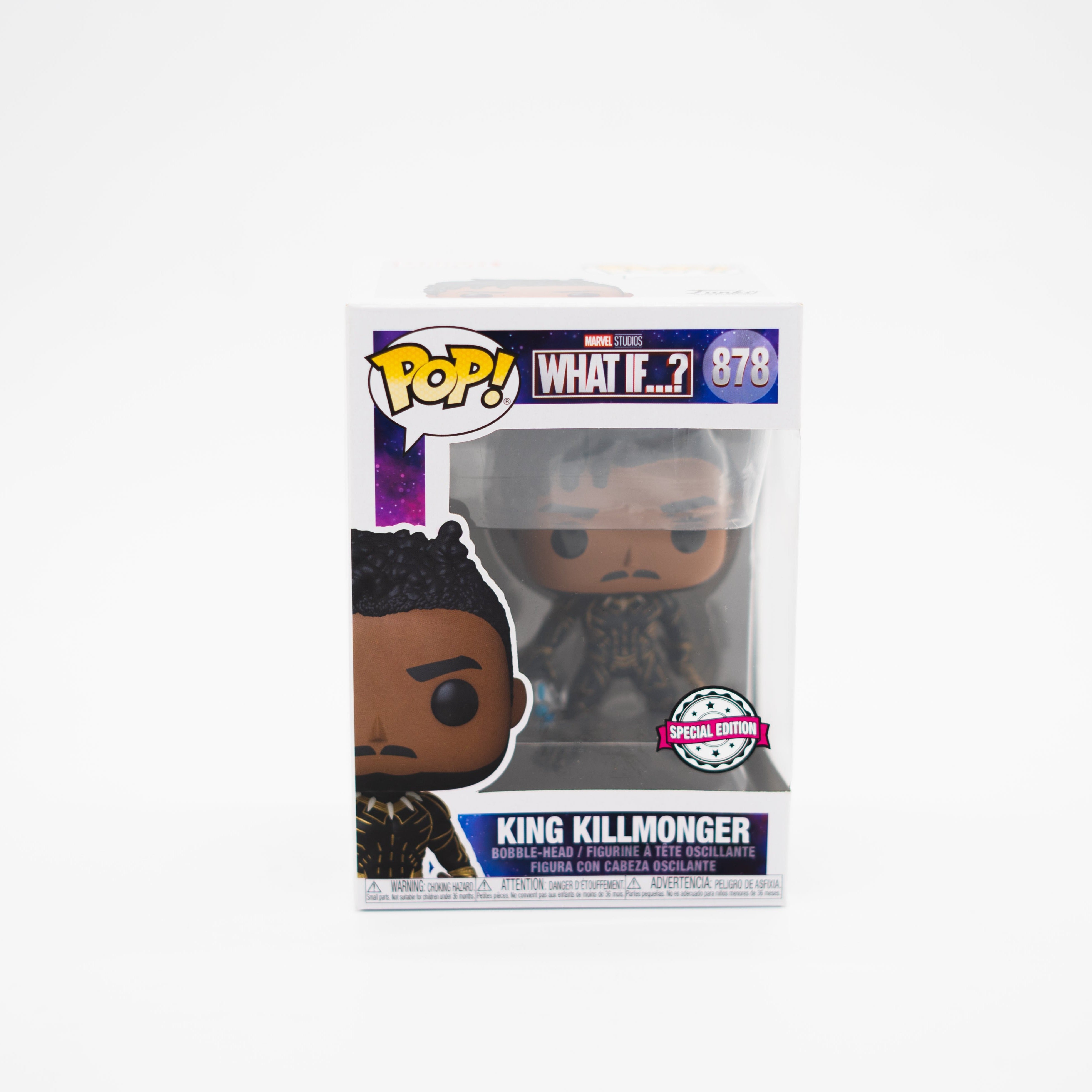 Funko Pop! King killmonger - What if... #878 Edicion Especial