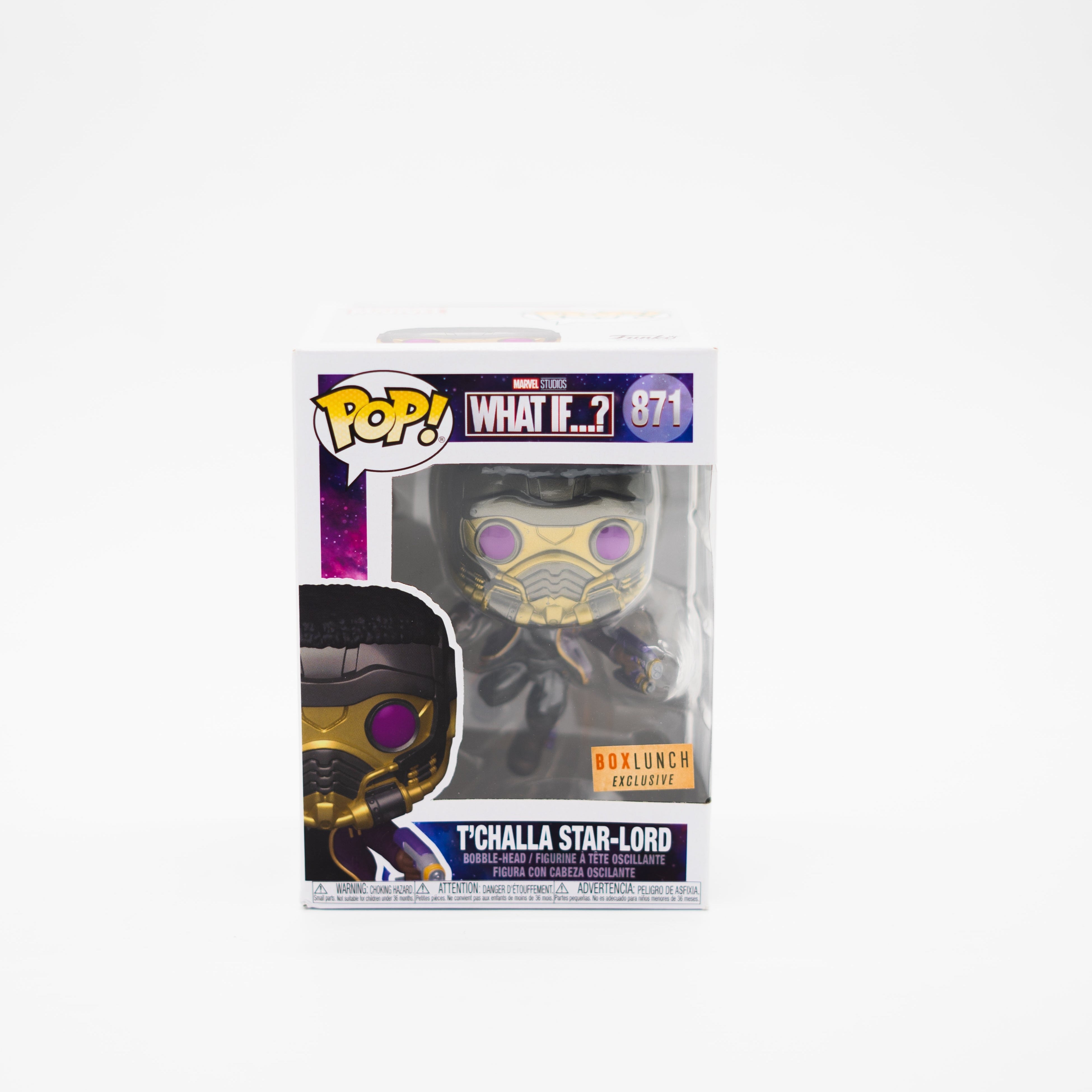 Funko Pop! T'challa Star-lord #871 Exclusivo