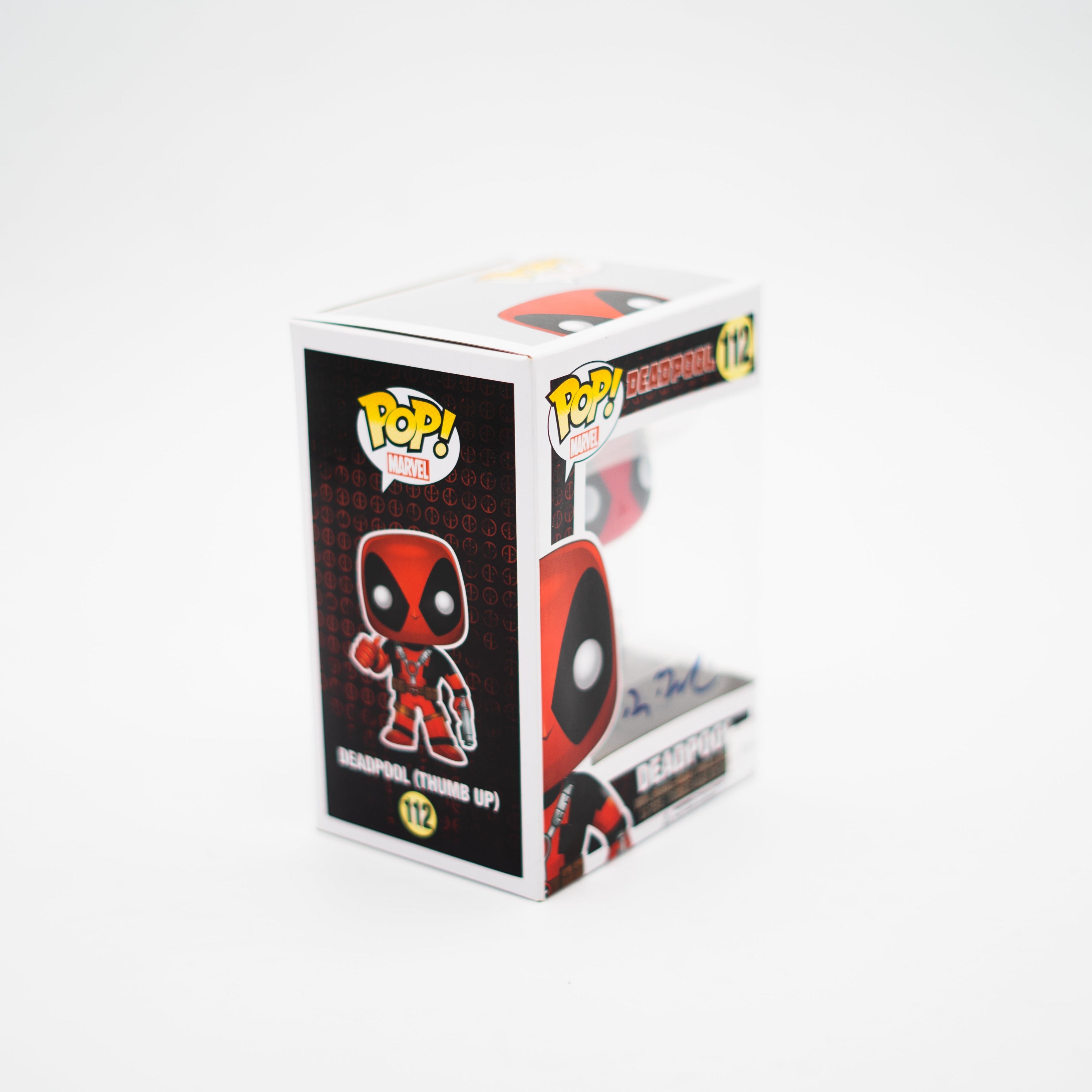 Funko Pop! Deadpool #112 Ryan Reynolds signature