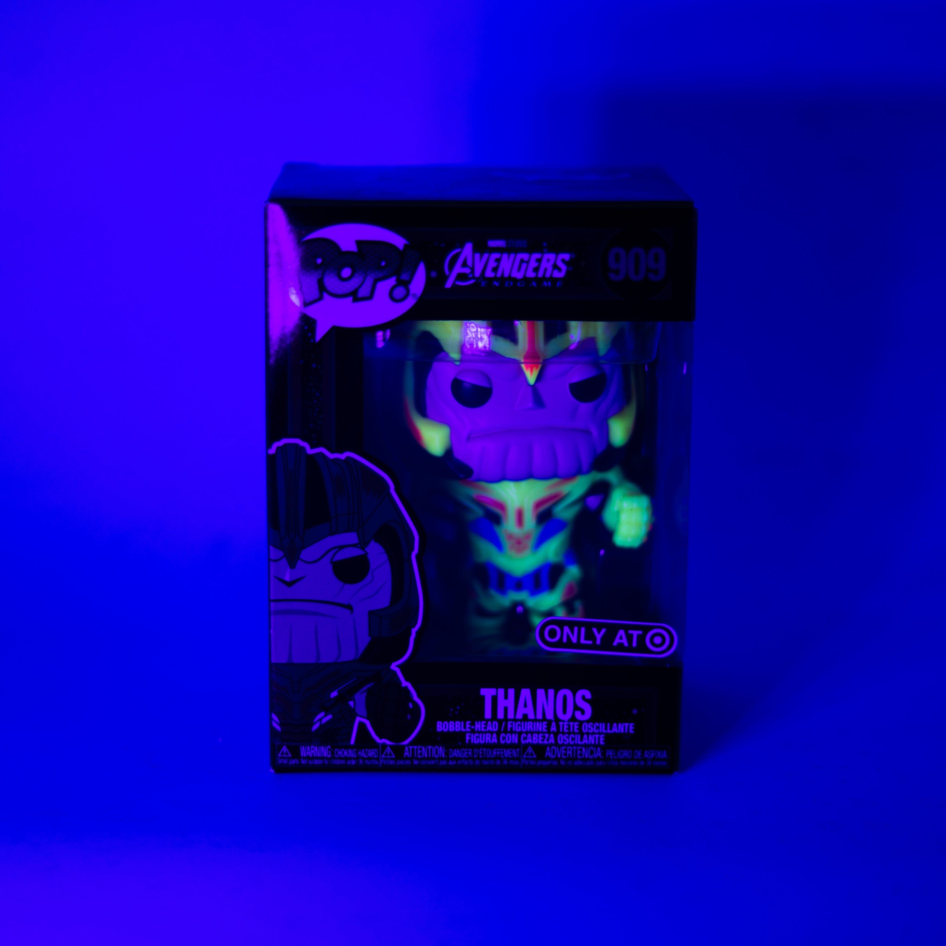 Funko Pop! Thanos Black Light #909