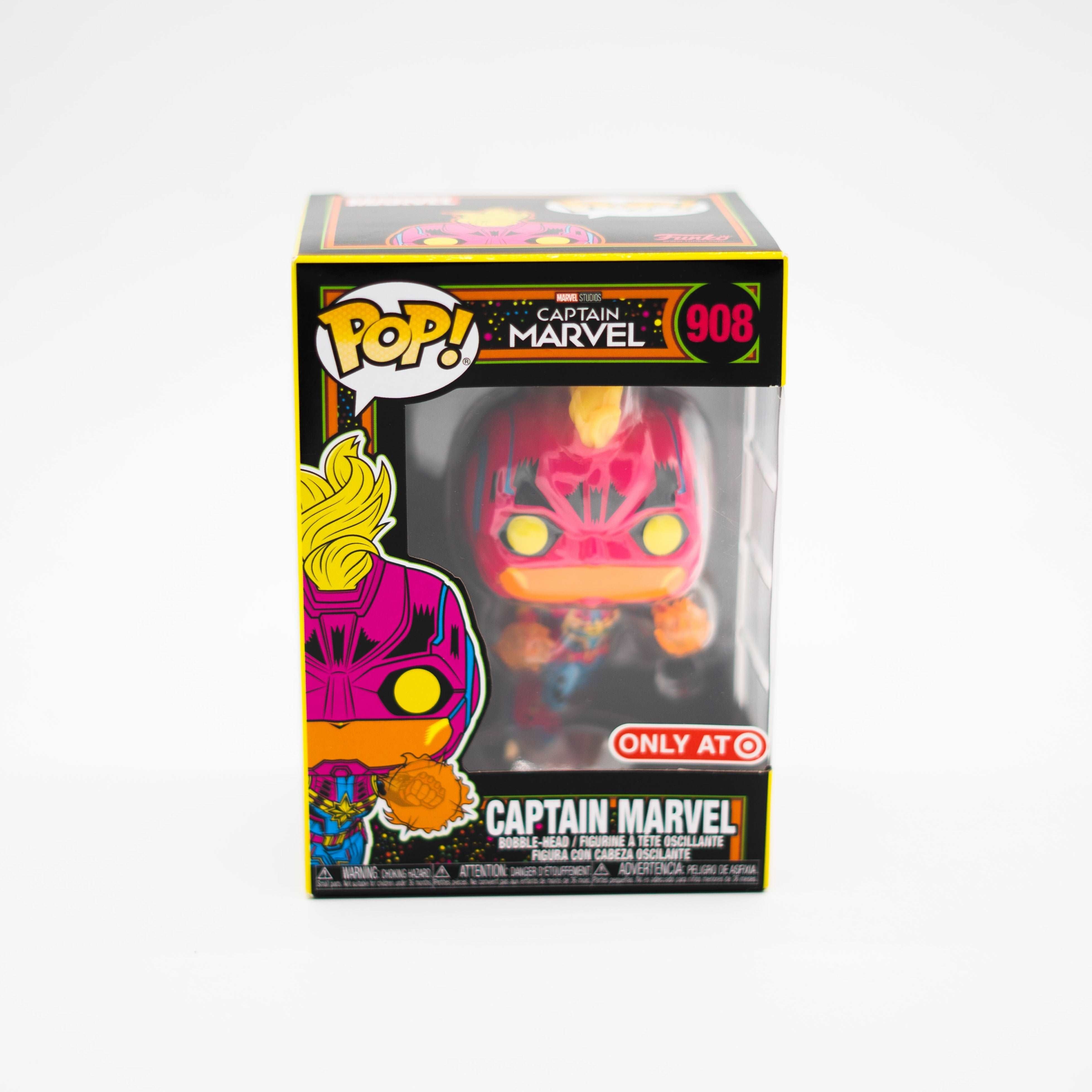 Funko Pop! Captain marvel #908 Exclusivo