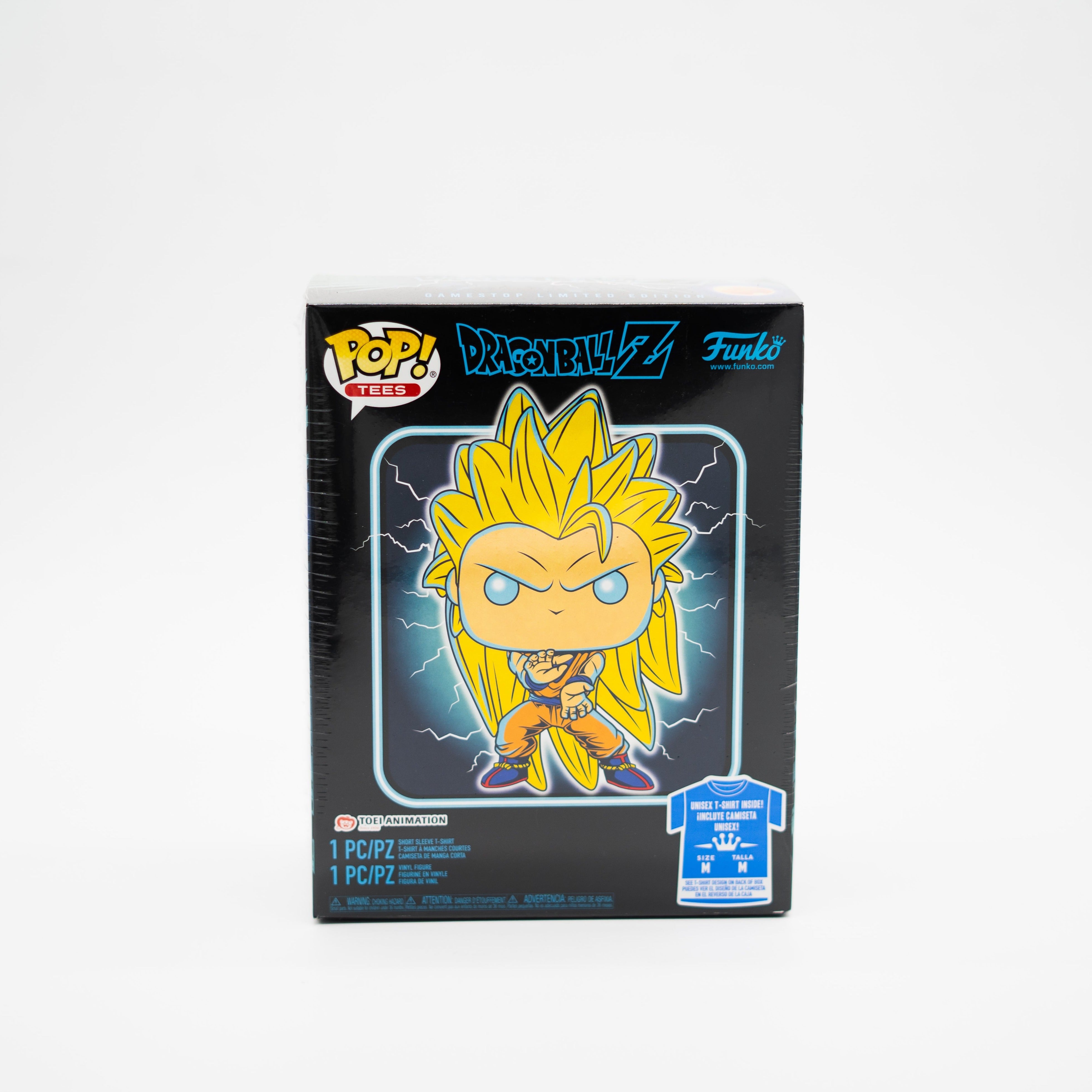 Funko Pop! Pop & Tee Goku Super Saiyan 3 tamaño M