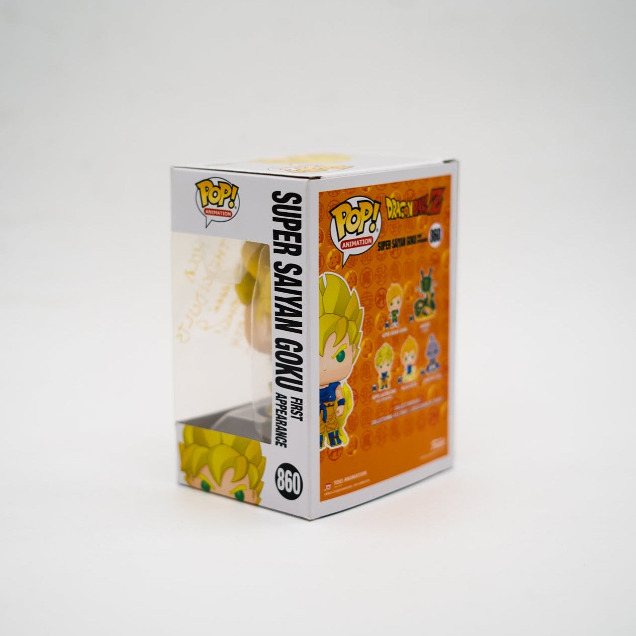 Funko Pop! Super Saiyan Goku First Apperance #860 firmado por Mario Castañeda