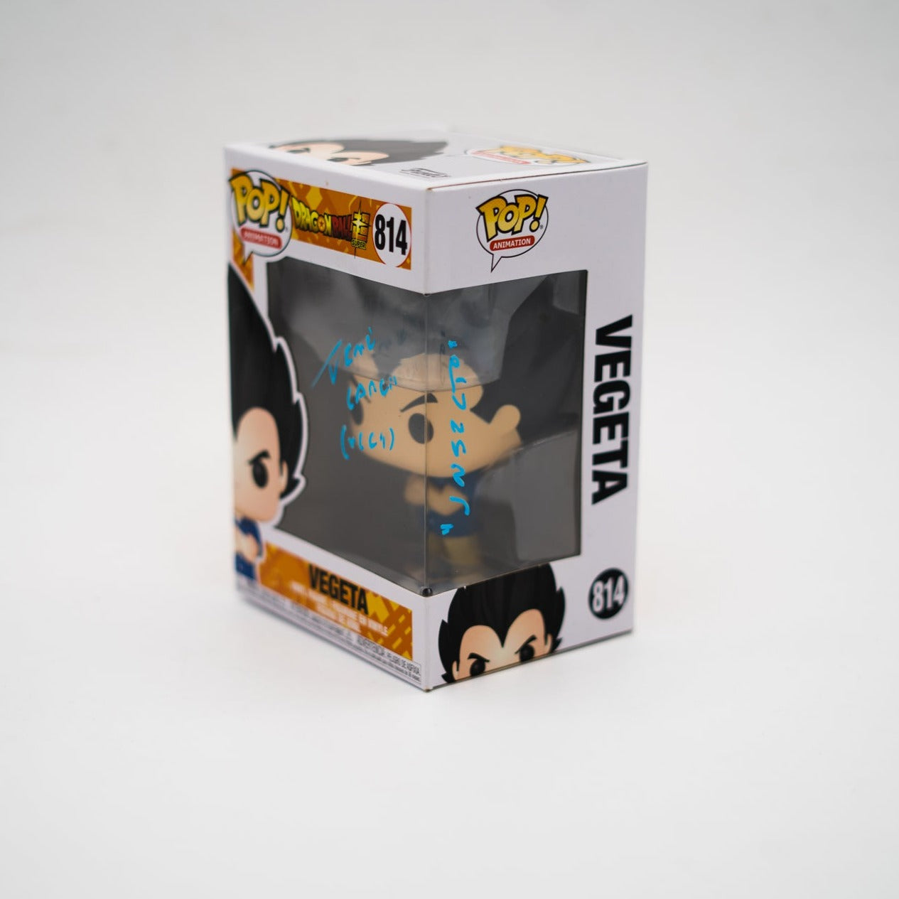 Funko Pop! Vegeta #814 Firmado por Rene Garcia