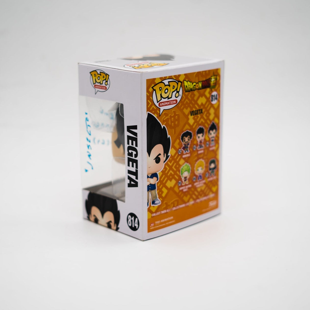 Funko Pop! Vegeta #814 Firmado por Rene Garcia