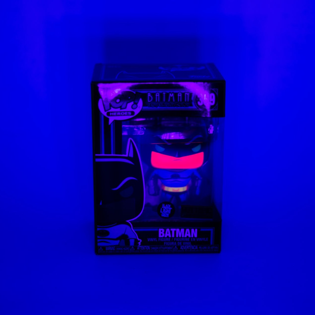 Funko Pop! Batman 369 Black light Hot Topic