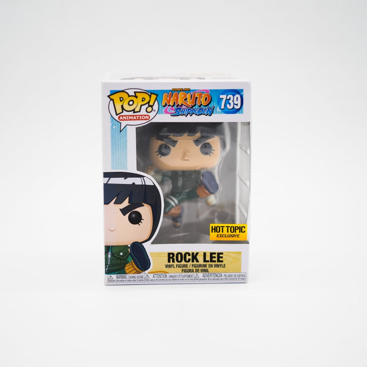 Funko Pop! Rock Lee #739 hot topic Exc.