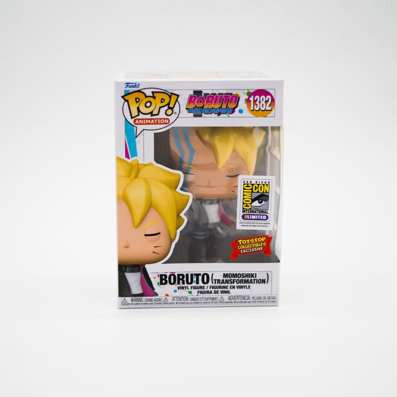 Funko Pop! Boruto (Momonoshiki transformation) 1382 ToyStop Exclusive SDCC