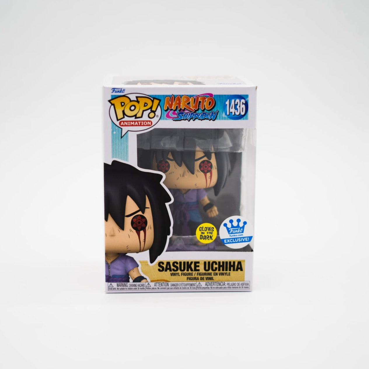 Funko Pop! Sasuke Uchiha GITD 1436 - Funko Exc