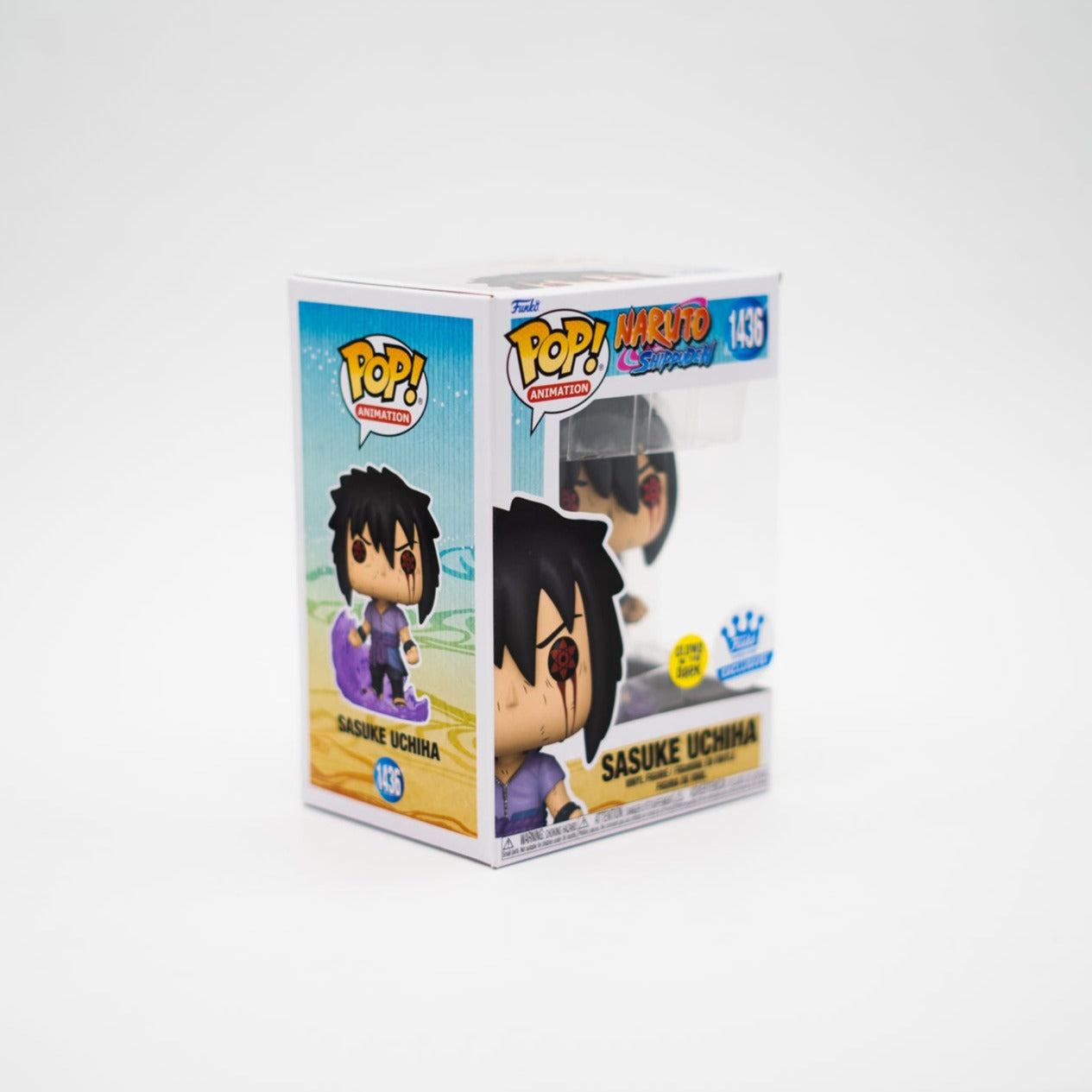 Funko Pop! Sasuke Uchiha GITD 1436 - Funko Exc