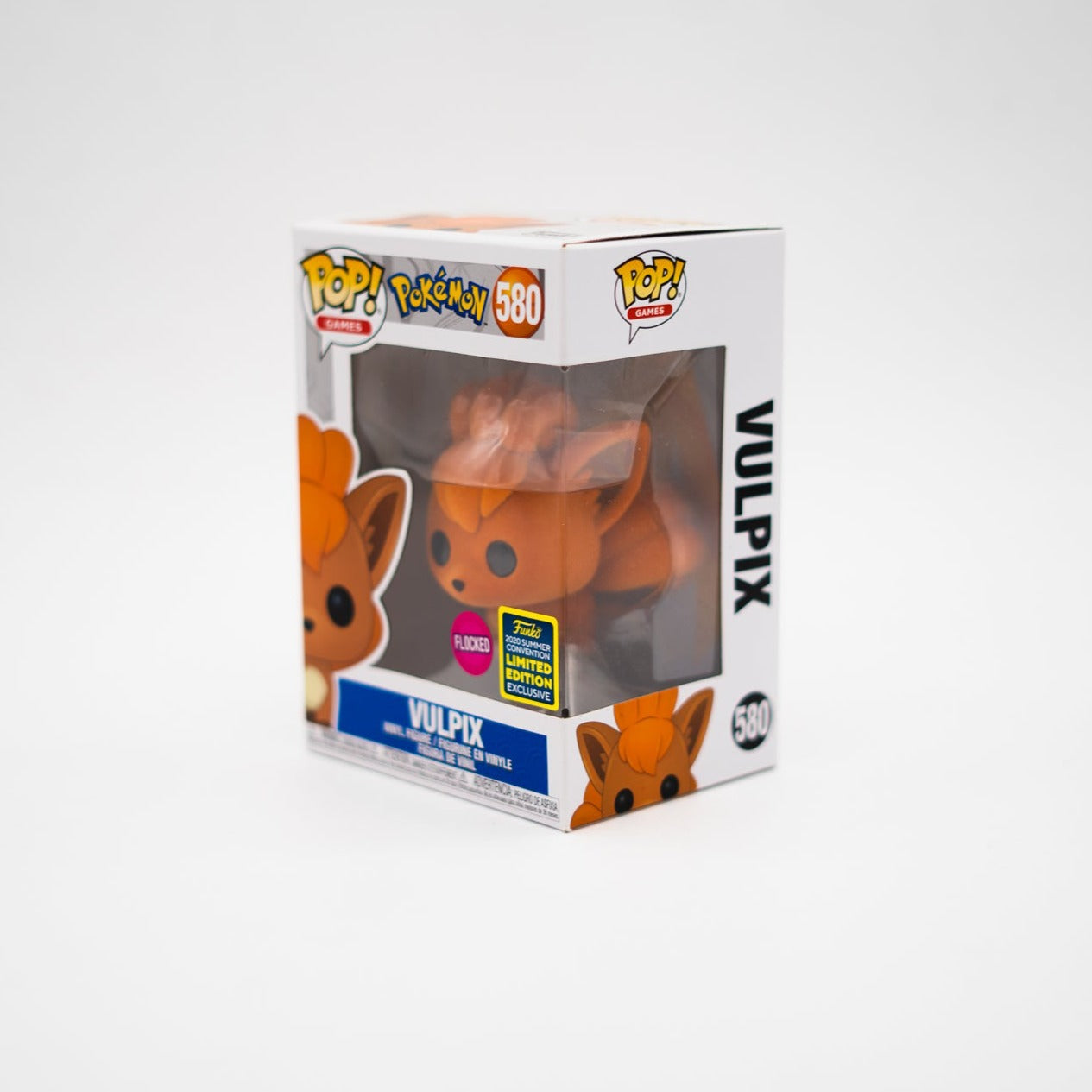 Funko Pop! Vulpix #580 2020 Summer Flocked