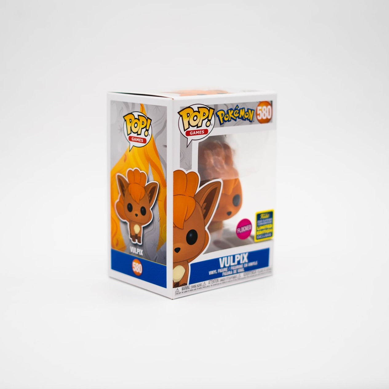 Funko Pop! Vulpix #580 2020 Summer Flocked