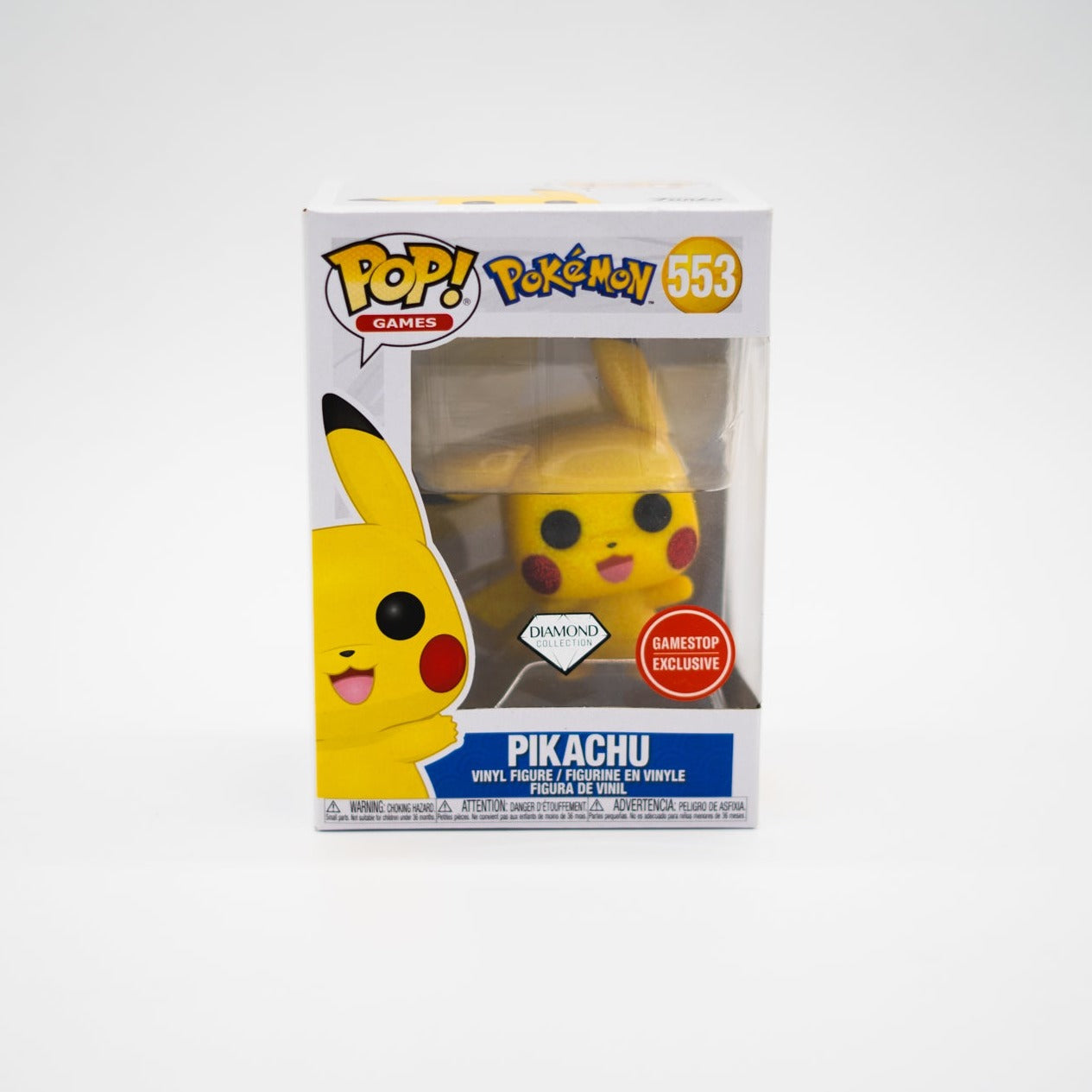 Funko Pop! Pikachu #553 -Pokemon Dimond Exclusivo