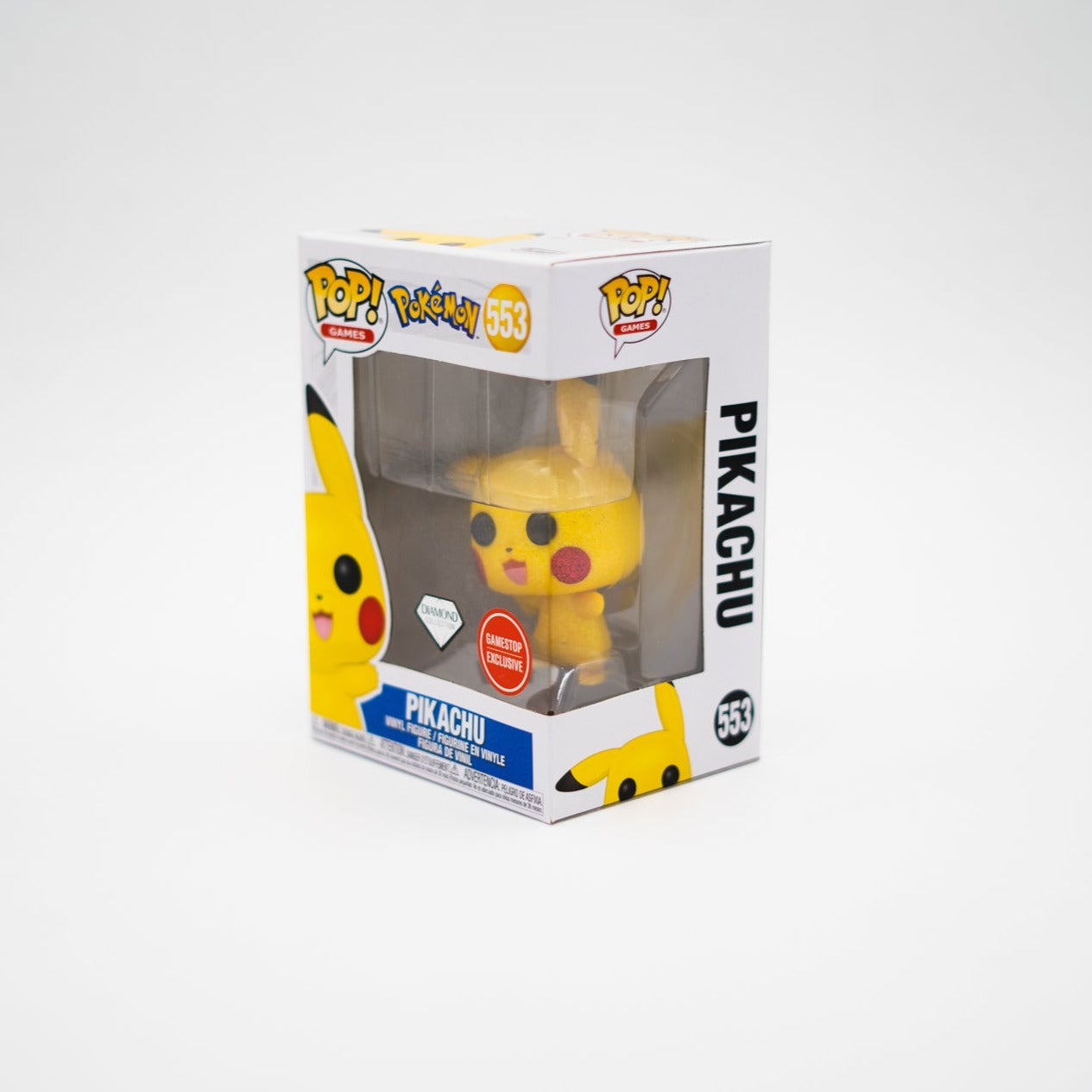 Funko Pop! Pikachu #553 -Pokemon Dimond Exclusivo