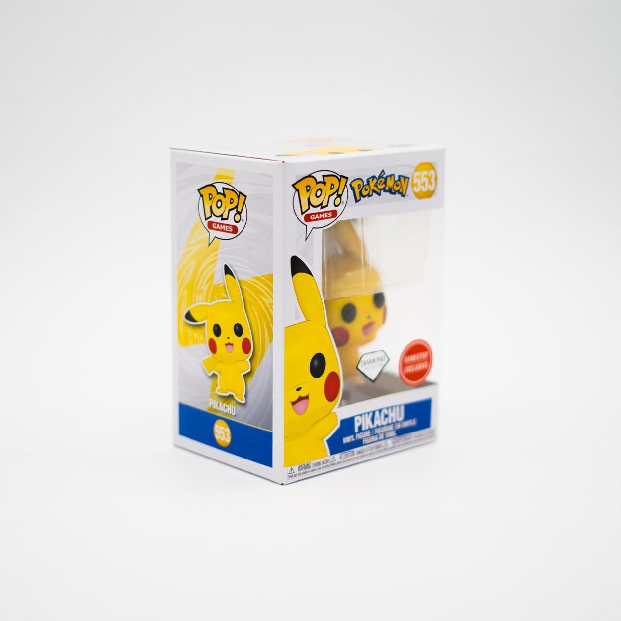 Funko Pop! Pikachu #553 -Pokemon Dimond Exclusivo