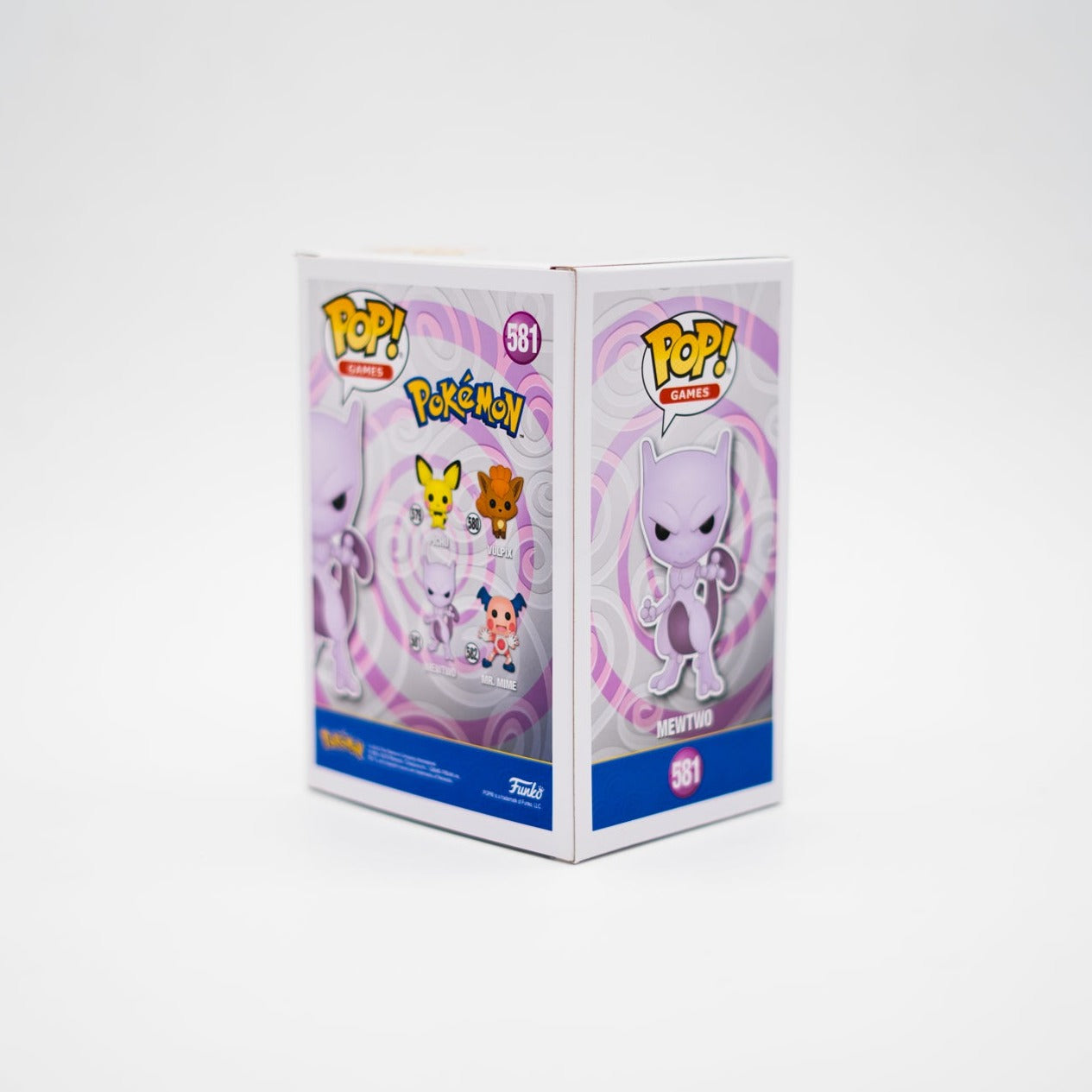 Funko Pop! Mewtwo 581 Flocked 2020 Funko Summer Convention Limited Edition