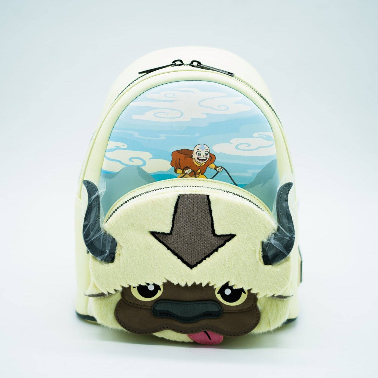 Avatar: The Last Airbender Aang Appa Plush Loungefly Mini-Backpack