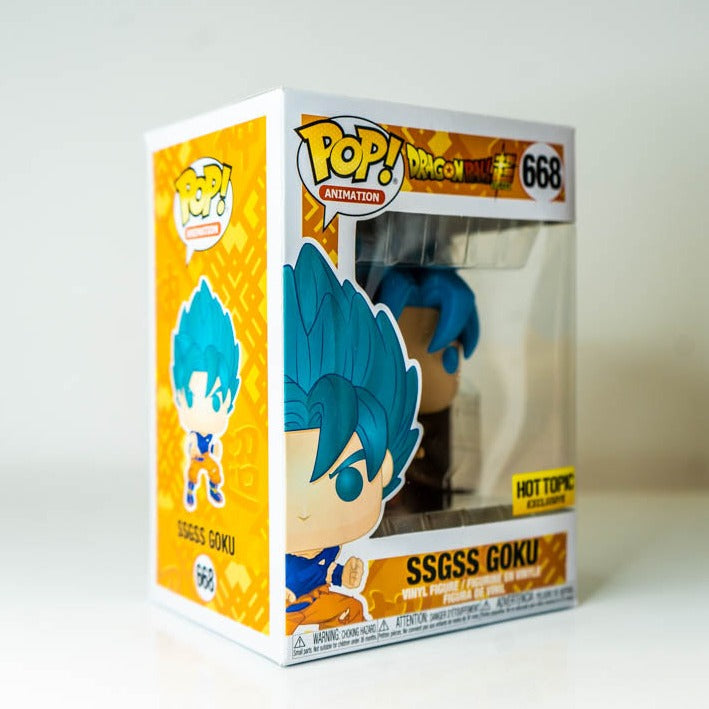 Funko Pop! SSGSS GOKU #668 Exc.