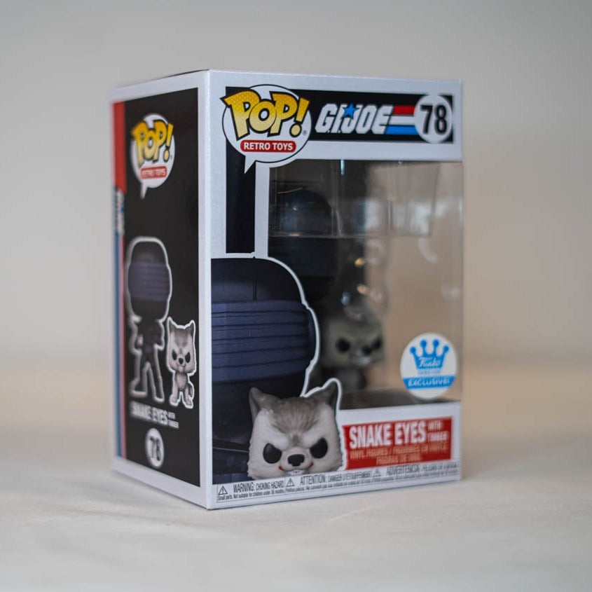 Funko Pop! Snake Eyes with Timber #78 Exclusivo