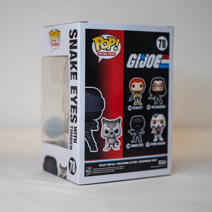 Funko Pop! Snake Eyes with Timber #78 Exclusivo
