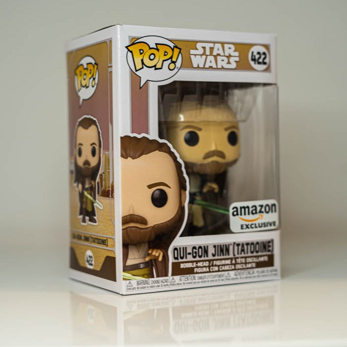 Funko Pop! Quin-gon jinn ( tattoine) #422 Exc.