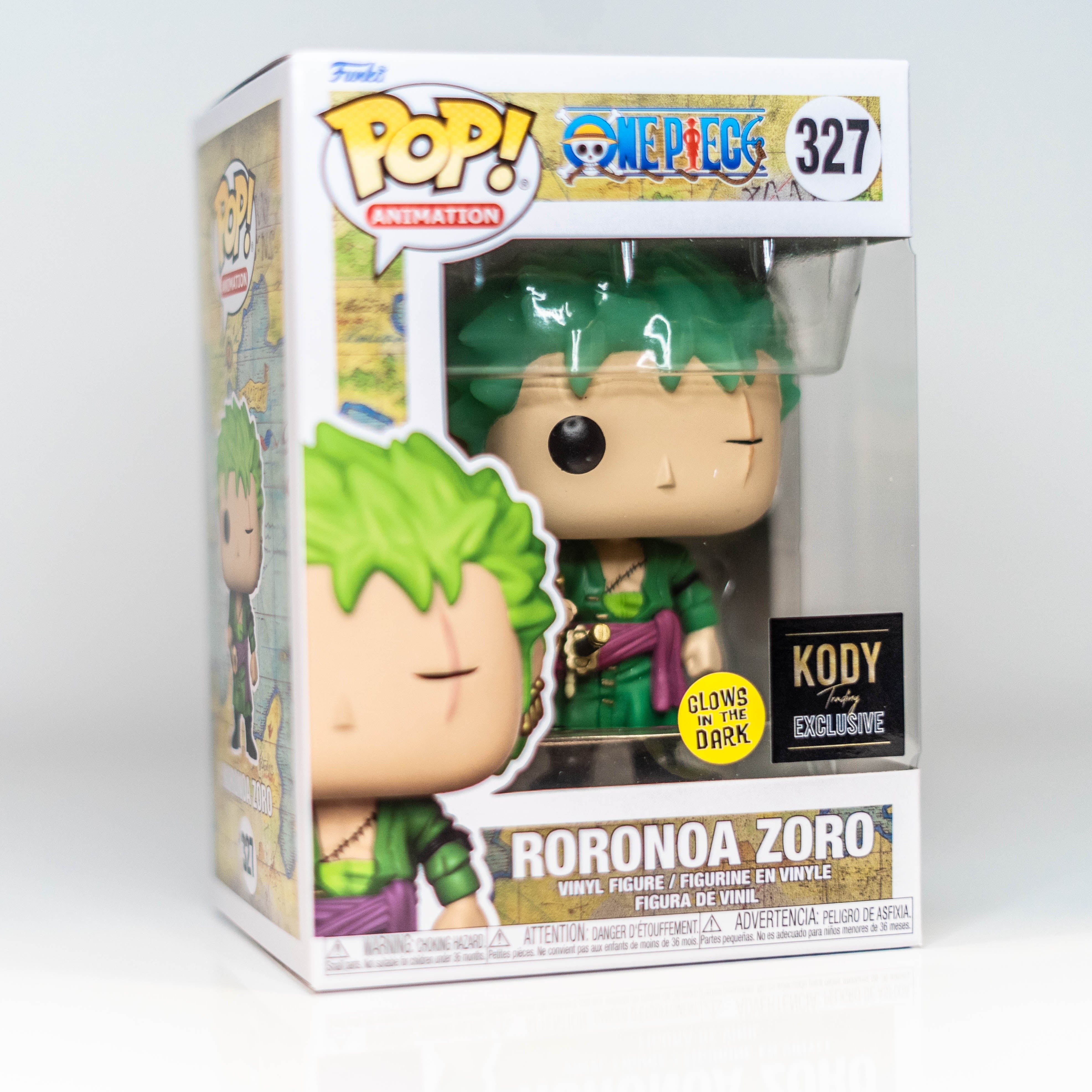 Funko Pop! Roronoa Zoro GITD 327 - Kody Exc