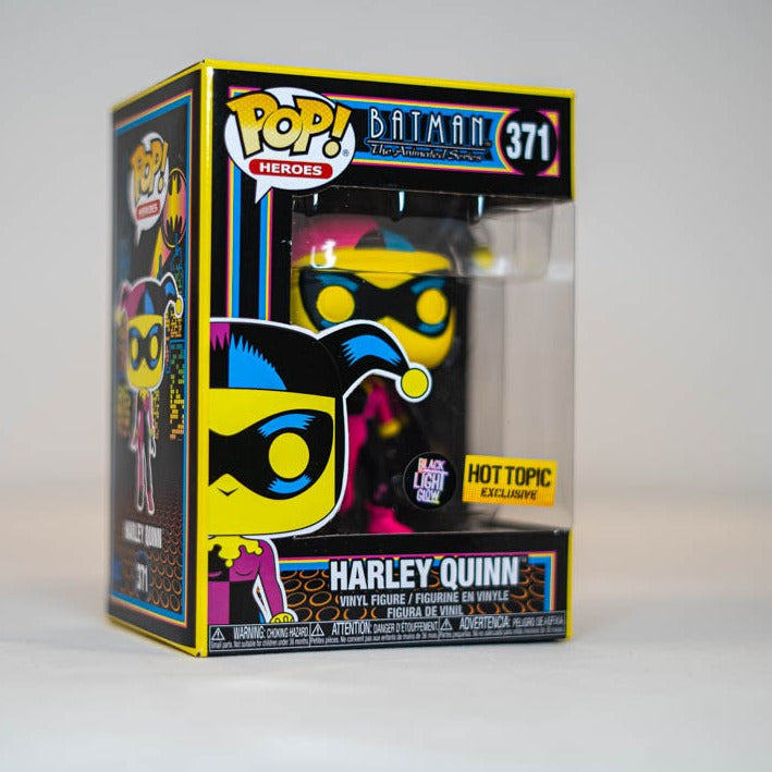 Funko Pop! Harley quinn black light #371 Exclusivo
