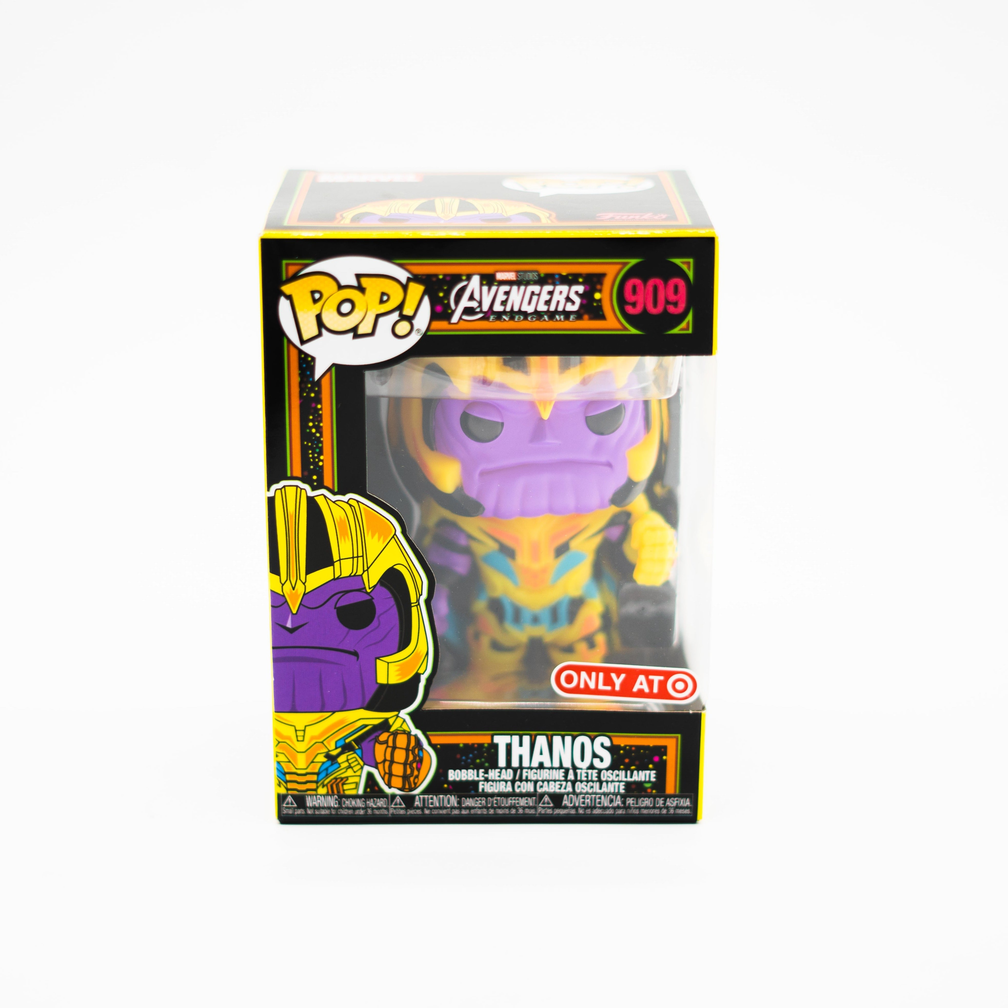 Funko Pop! Thanos Black Light #909