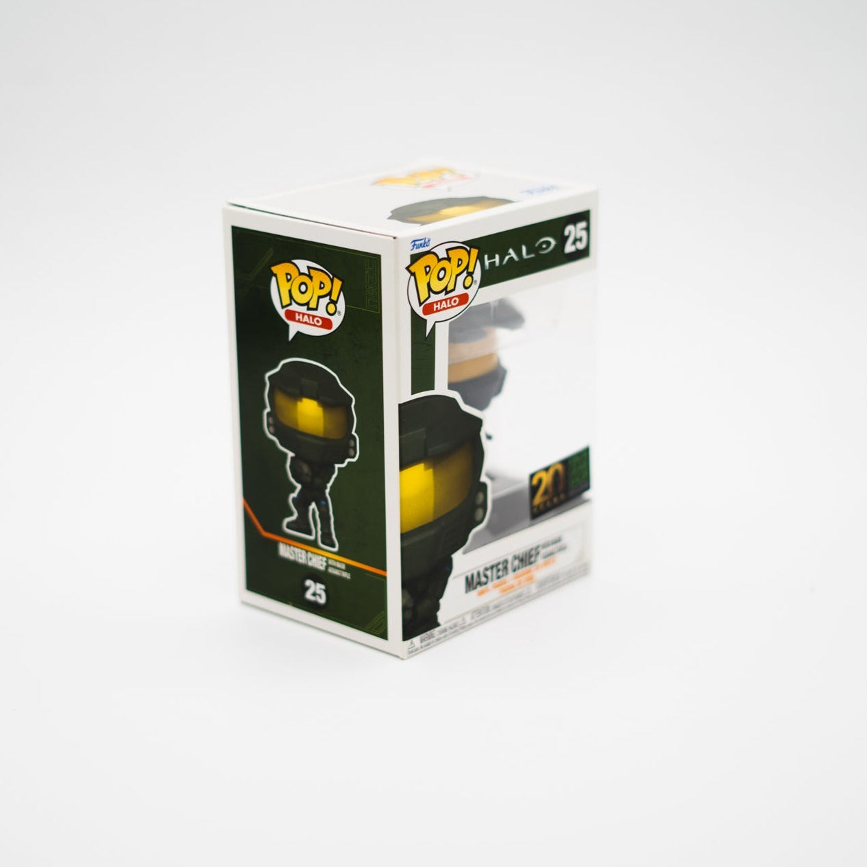 Funko Pop! Halo Master Chief with MA5B Assault Rifle #25 20 years Exclusivo