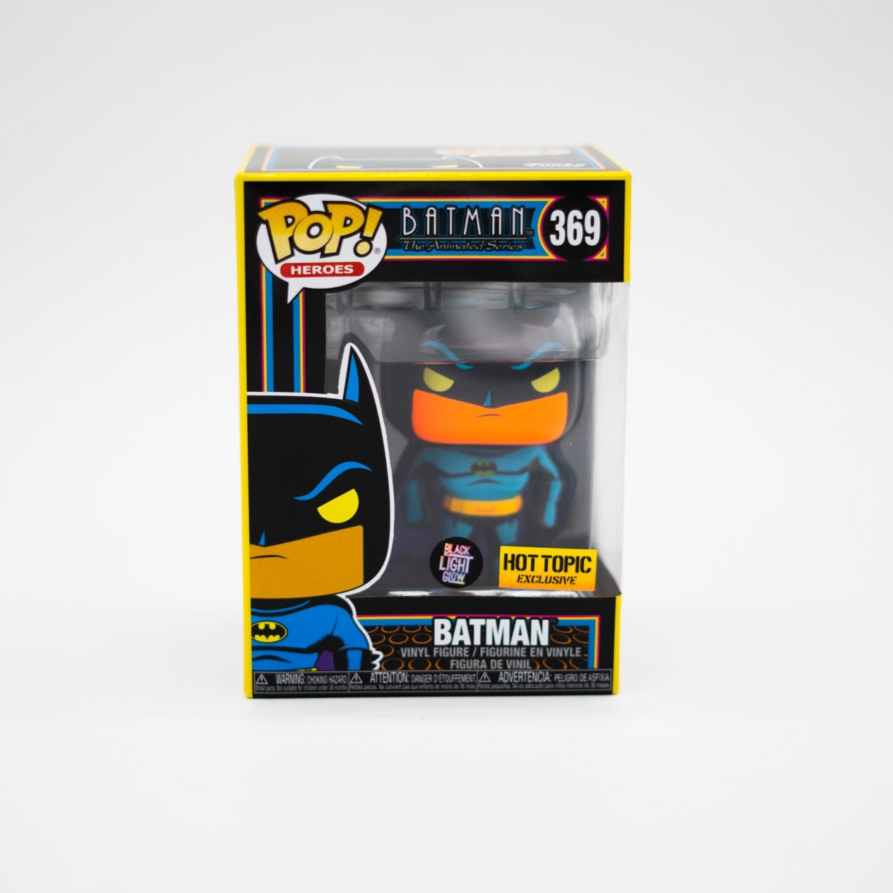 Funko Pop! Batman 369 Black light Hot Topic