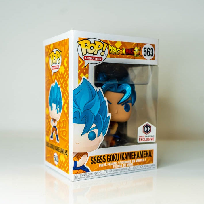 Funko Pop! SSGSS Goku ( Kamehameha) #563 Exc.